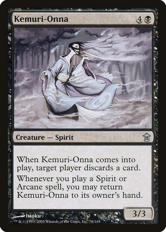 Kemuri-Onna 76 (Saviors of Kamigawa)  | Good Games Adelaide SA