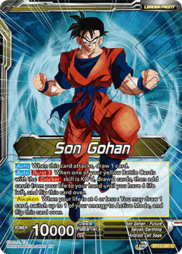 Son Gohan // 	SS Son Gohan, Hope of the Resistance (Common) [BT13-091] | Good Games Adelaide SA