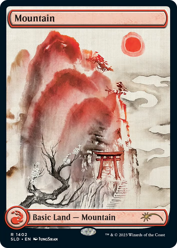Mountain (1402) [Secret Lair Drop Series] | Good Games Adelaide SA