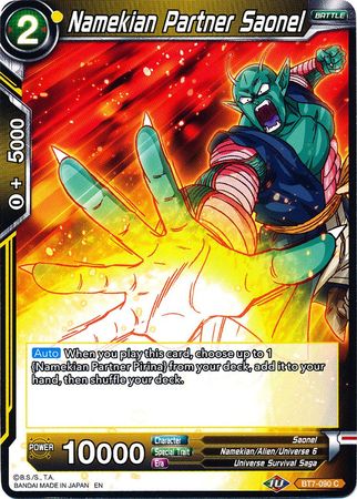 Namekian Partner Saonel [BT7-090] | Good Games Adelaide SA