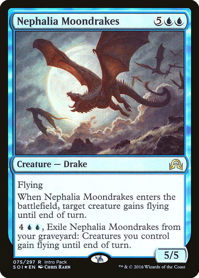 Nephalia Moondrakes [Shadows over Innistrad Promos] | Good Games Adelaide SA