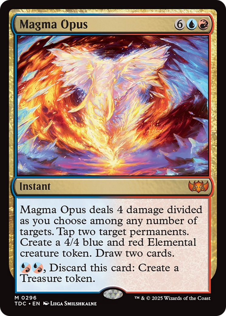 Magma Opus [Tarkir: Dragonstorm Commander] | Good Games Adelaide SA