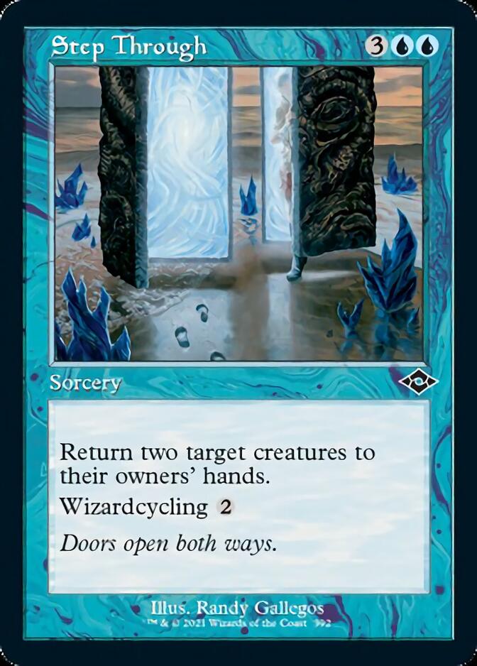 Step Through (Retro Etched Foil) [Modern Horizons 2] | Good Games Adelaide SA