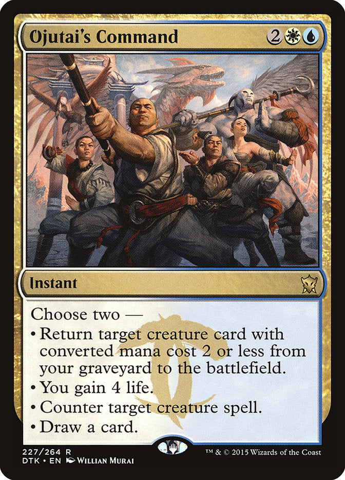 Ojutai's Command 227 (Dragons of Tarkir)  - Foil | Good Games Adelaide SA