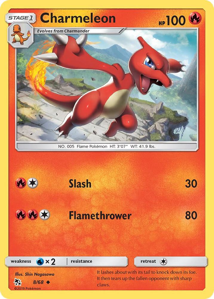 Charmeleon 8/68 (Hidden Fates)  | Good Games Adelaide SA