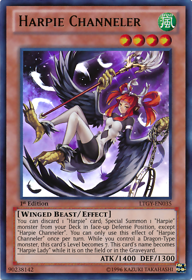 Harpie Channeler [LTGY-EN035] Ultra Rare | Good Games Adelaide SA