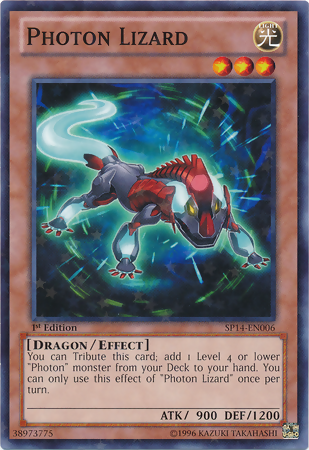 Photon Lizard [SP14-EN006] Starfoil Rare | Good Games Adelaide SA