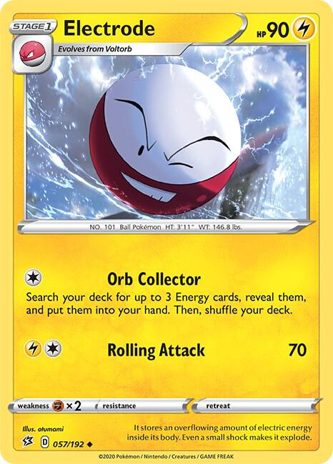 Electrode 057/192 (SWSH02: Rebel Clash)  | Good Games Adelaide SA