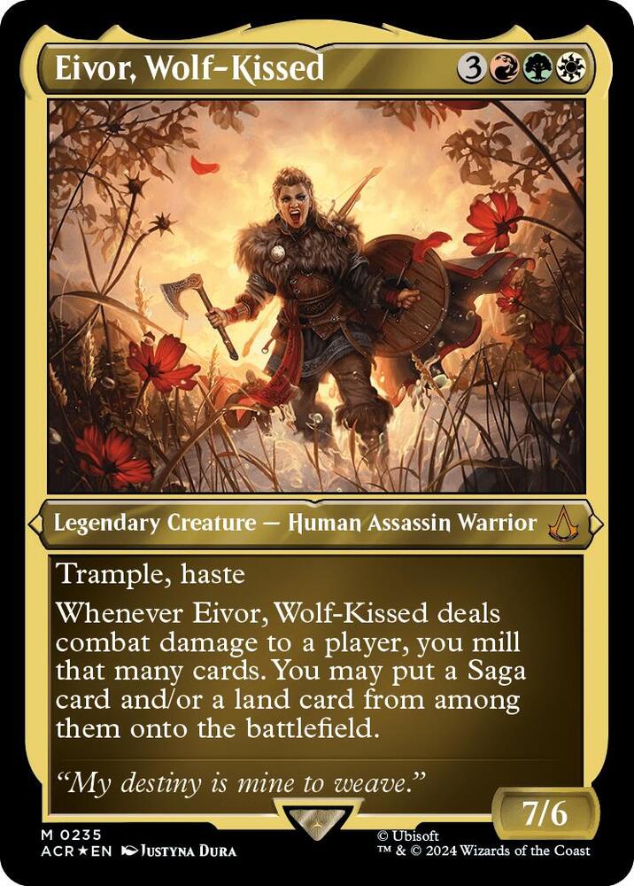 Eivor, Wolf-Kissed 235 (Universes Beyond: Assassin's Creed)  - Foil | Good Games Adelaide SA