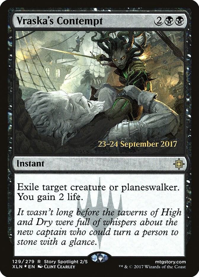 Vraskas Contempt 129 (Prerelease Cards)  - Foil | Good Games Adelaide SA