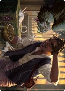Bennie Bracks Zoologist Art Card 49 (Art Series: Streets of New Capenna)  | Good Games Adelaide SA