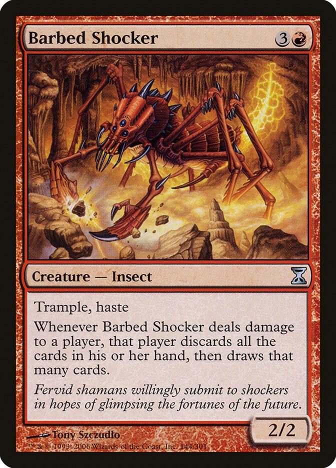 Barbed Shocker 144 (Time Spiral)  | Good Games Adelaide SA