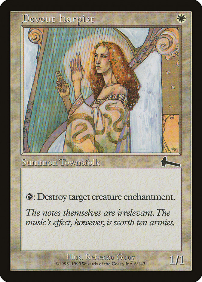 Devout Harpist 6 (Urza's Legacy)  | Good Games Adelaide SA