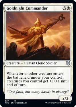 Goldnight Commander 27 (Commander: Kaldheim)  | Good Games Adelaide SA