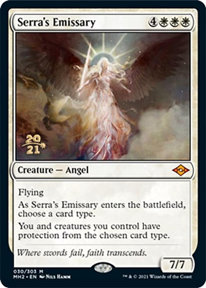 Serra's Emissary [Modern Horizons 2 Prerelease Promos] | Good Games Adelaide SA
