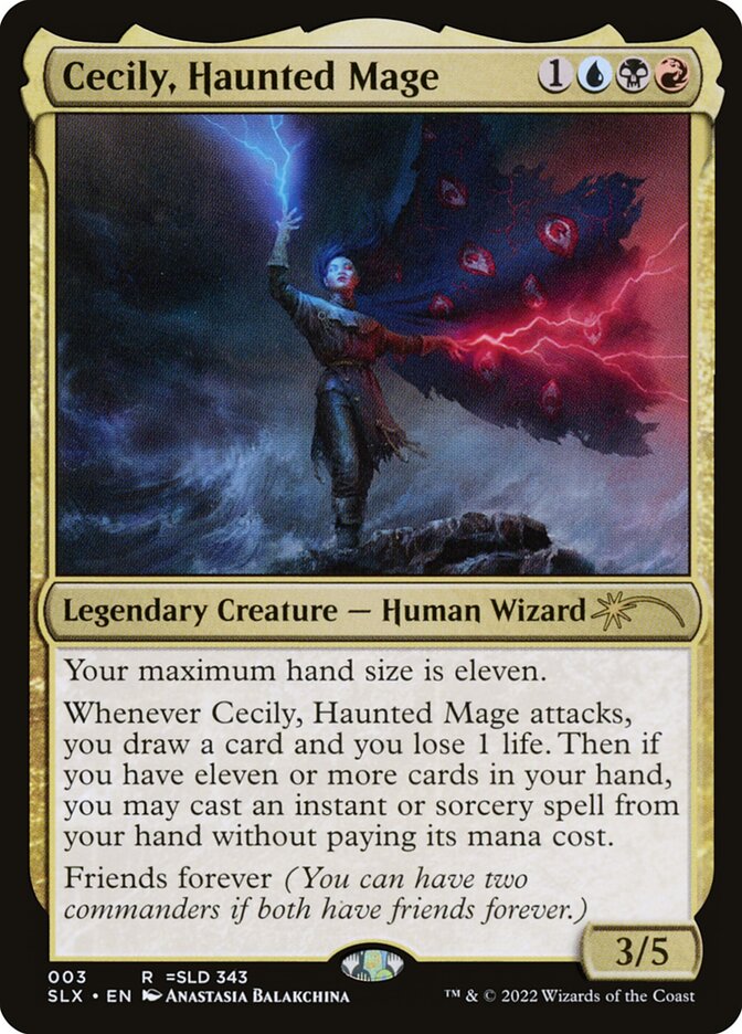 Cecily, Haunted Mage 3 (SLX Cards)  | Good Games Adelaide SA