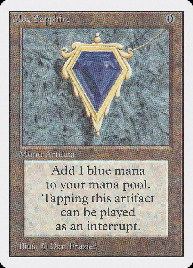 Mox Sapphire [Unlimited Edition] | Good Games Adelaide SA