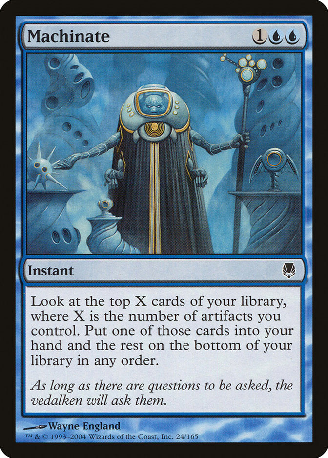 Machinate 24 (Darksteel)  - Foil | Good Games Adelaide SA
