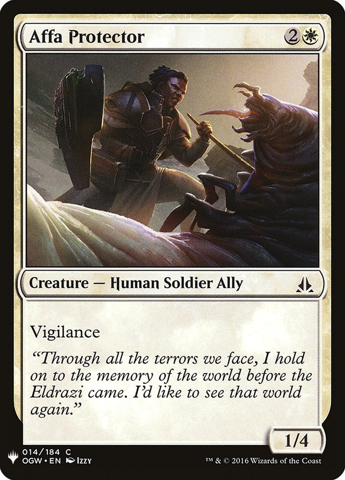 Affa Protector [Mystery Booster] | Good Games Adelaide SA