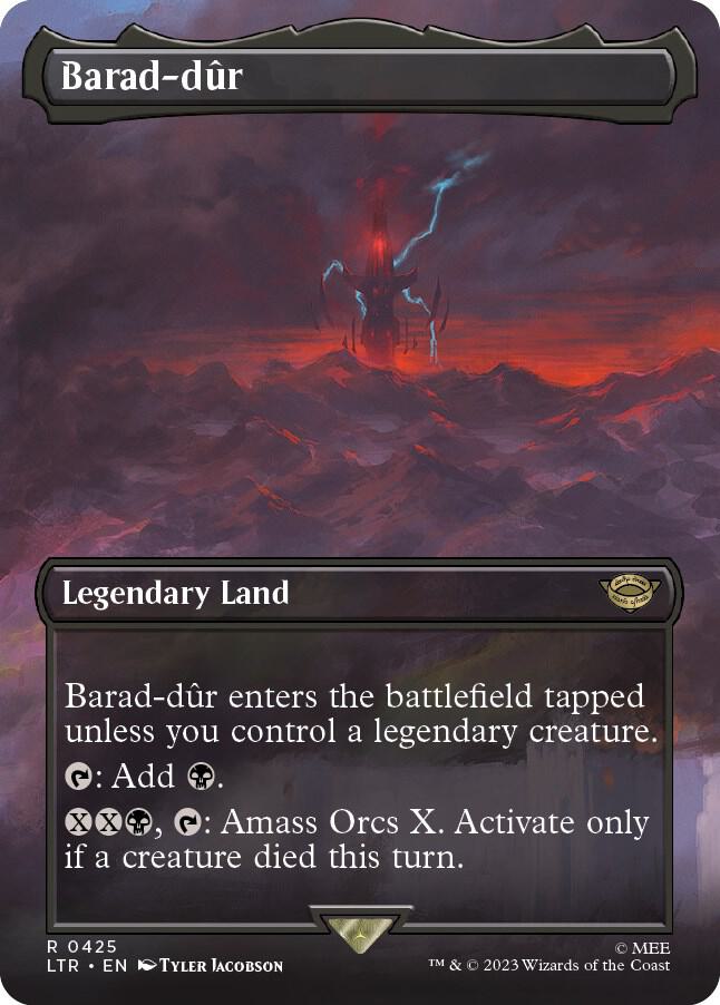 Barad-dûr 425 (Universes Beyond: The Lord of the Rings: Tales of Middle-earth)  - Borderless | Good Games Adelaide SA
