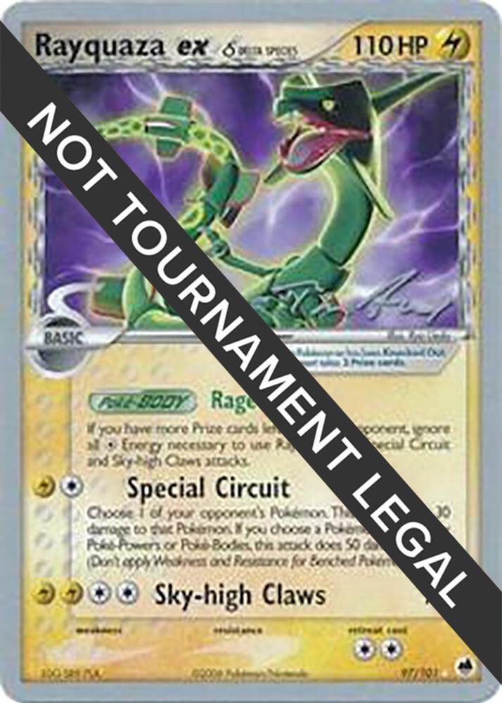 Rayquaza ex Delta Species 2007 Tom Roos 97/101 (World Championship Decks)  | Good Games Adelaide SA