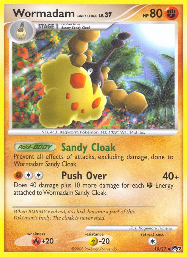 Wormadam Sandy Cloak (10/17) [POP Series 7] | Good Games Adelaide SA