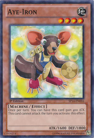 Aye-Iron [SP14-EN016] Starfoil Rare | Good Games Adelaide SA