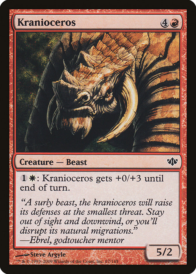 Kranioceros 67 (Conflux)  - Foil | Good Games Adelaide SA