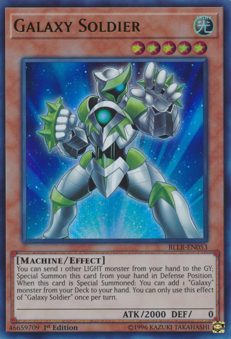 Galaxy Soldier [BLLR-EN053] Ultra Rare | Good Games Adelaide SA