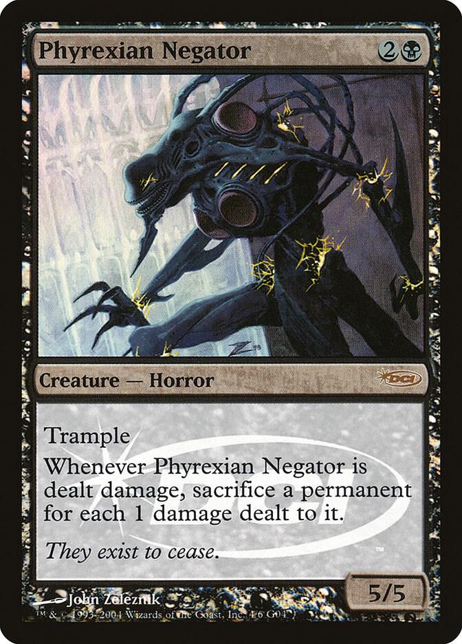 Phyrexian Negator 4 (Judge Promos)  - Foil | Good Games Adelaide SA