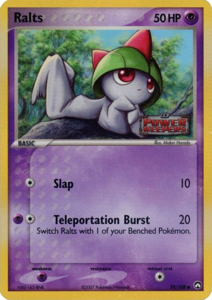 Ralts (59/108) (Stamped) [EX: Power Keepers] | Good Games Adelaide SA