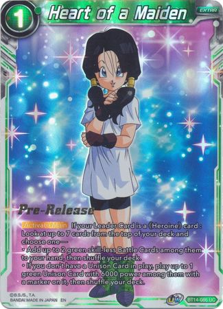 Heart of a Maiden (BT14-086) [Cross Spirits Prerelease Promos] | Good Games Adelaide SA