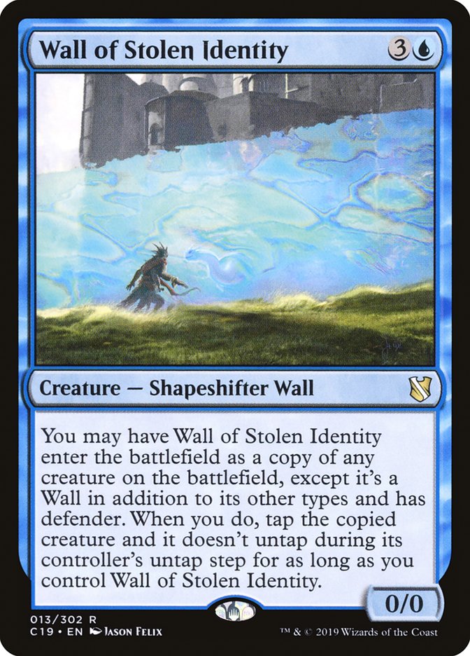 Wall of Stolen Identity 13 (Commander 2019)  | Good Games Adelaide SA