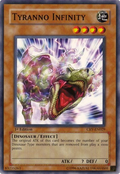 Tyranno Infinity [CRV-EN029] Common | Good Games Adelaide SA