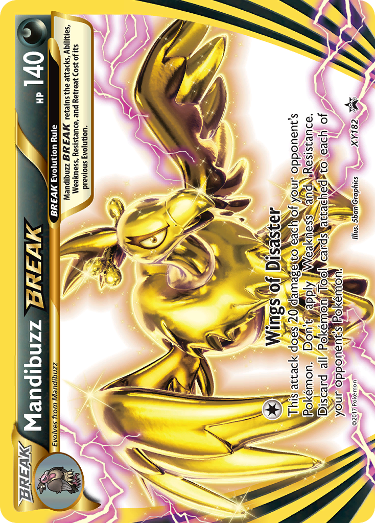 Mandibuzz BREAK (XY182) [XY: Black Star Promos] | Good Games Adelaide SA