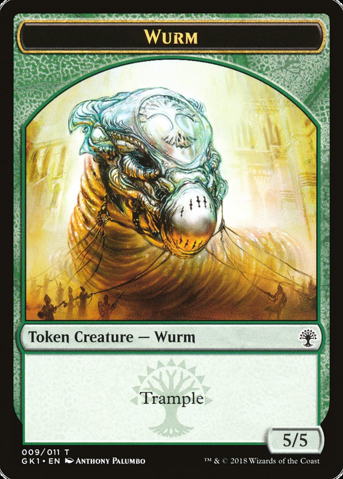 Saproling // Wurm Token [GRN Guild Kit Tokens] | Good Games Adelaide SA