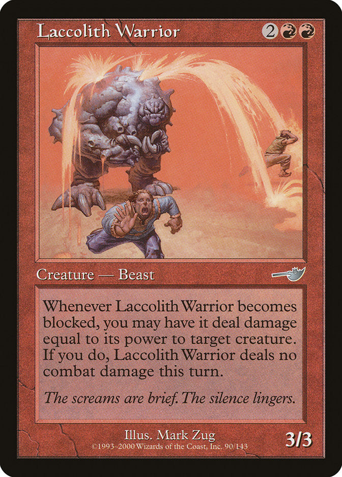 Laccolith Warrior 90 (Nemesis)  | Good Games Adelaide SA