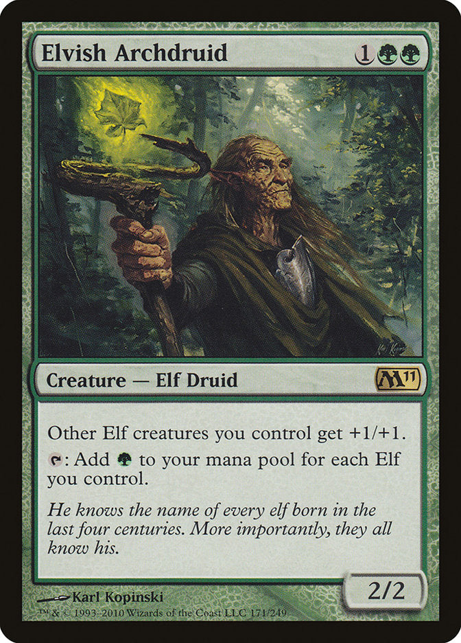 Elvish Archdruid [Magic 2011] | Good Games Adelaide SA