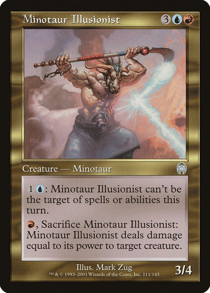 Minotaur Illusionist 111 (Apocalypse)  - Foil | Good Games Adelaide SA