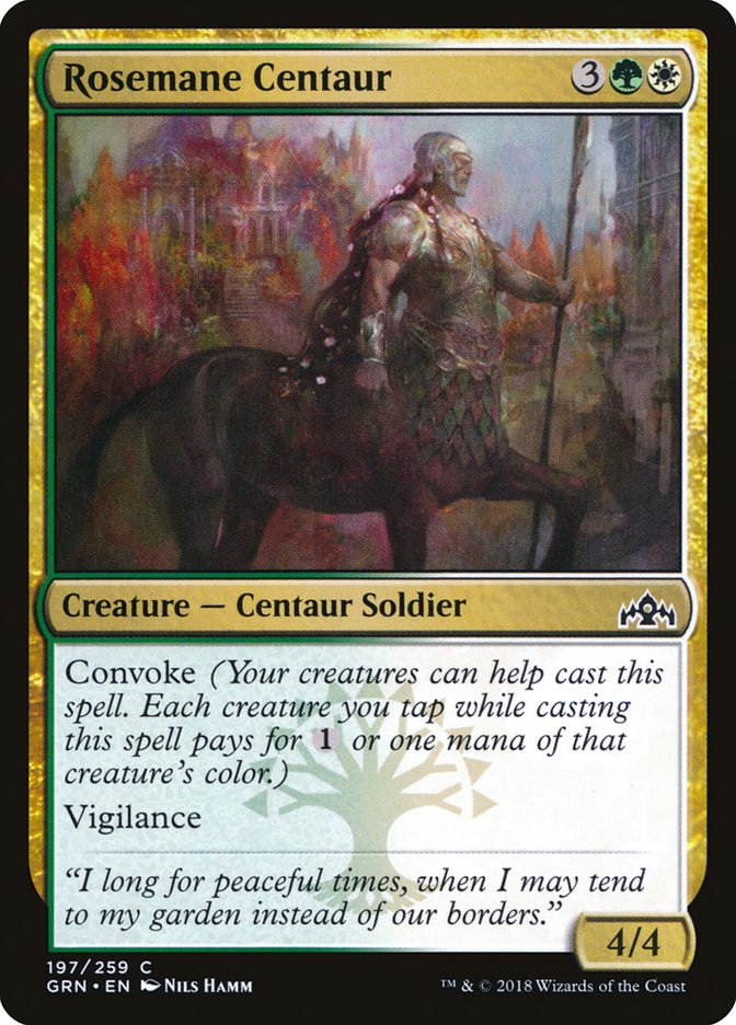Rosemane Centaur 197 (Guilds of Ravnica)  | Good Games Adelaide SA
