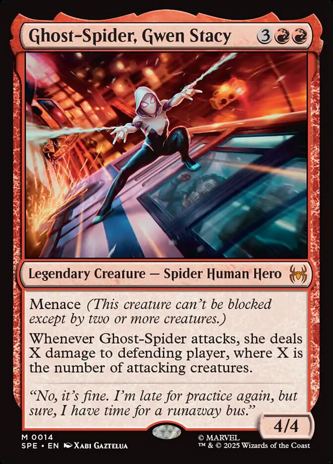 Ghost-Spider, Gwen Stacy 14 ()  - Foil | Good Games Adelaide SA