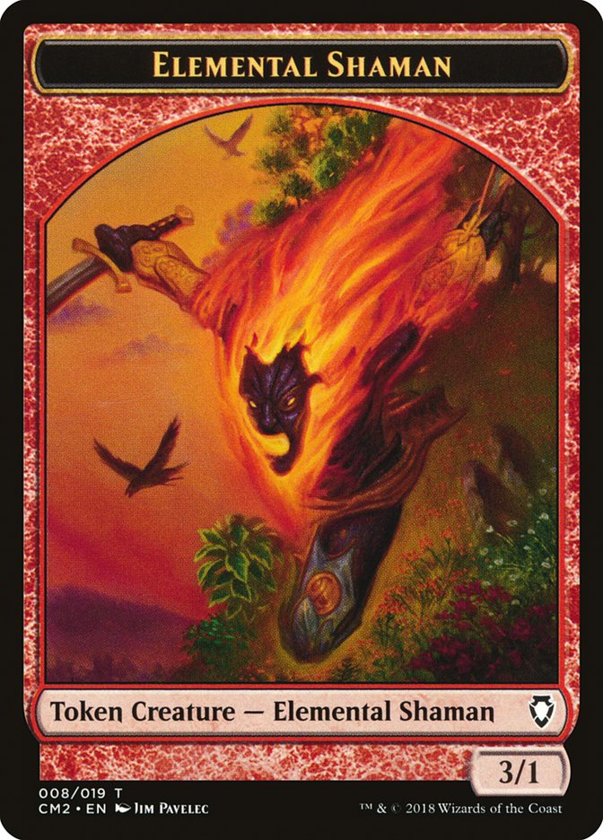 Elemental Shaman Token [Commander Anthology Volume II Tokens] | Good Games Adelaide SA
