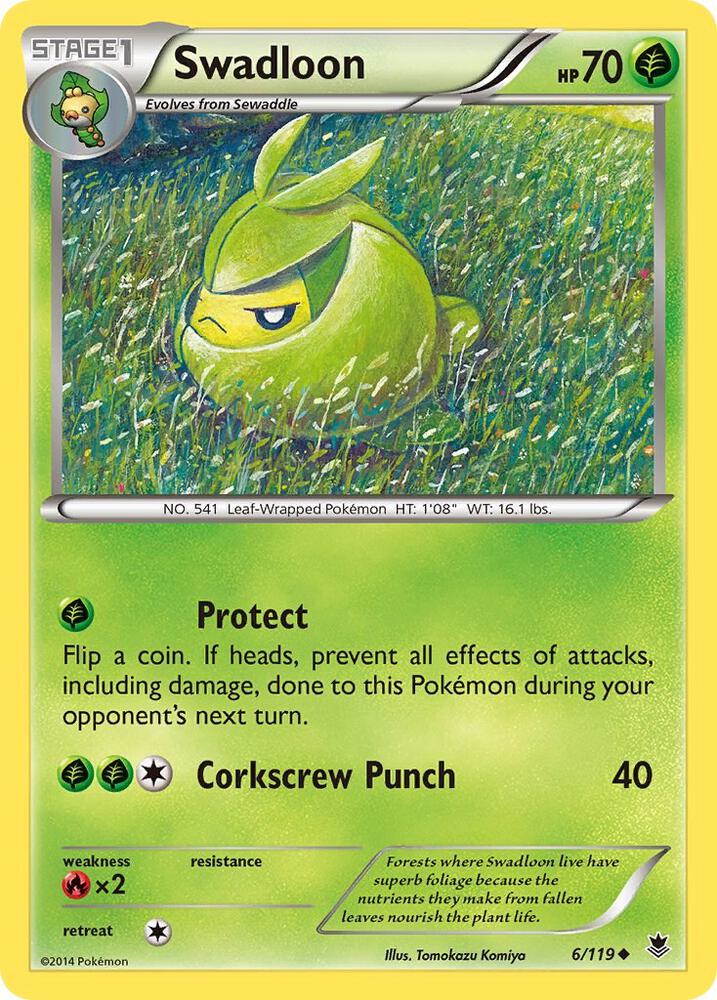 Swadloon 6/119 (XY - Phantom Forces)  | Good Games Adelaide SA