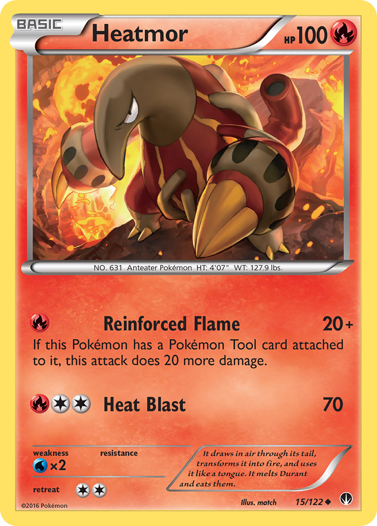 Heatmor (15/122) [XY: BREAKpoint] | Good Games Adelaide SA