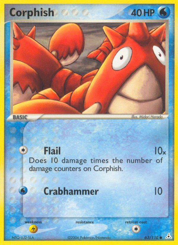 Corphish (63/110) [EX: Holon Phantoms] | Good Games Adelaide SA