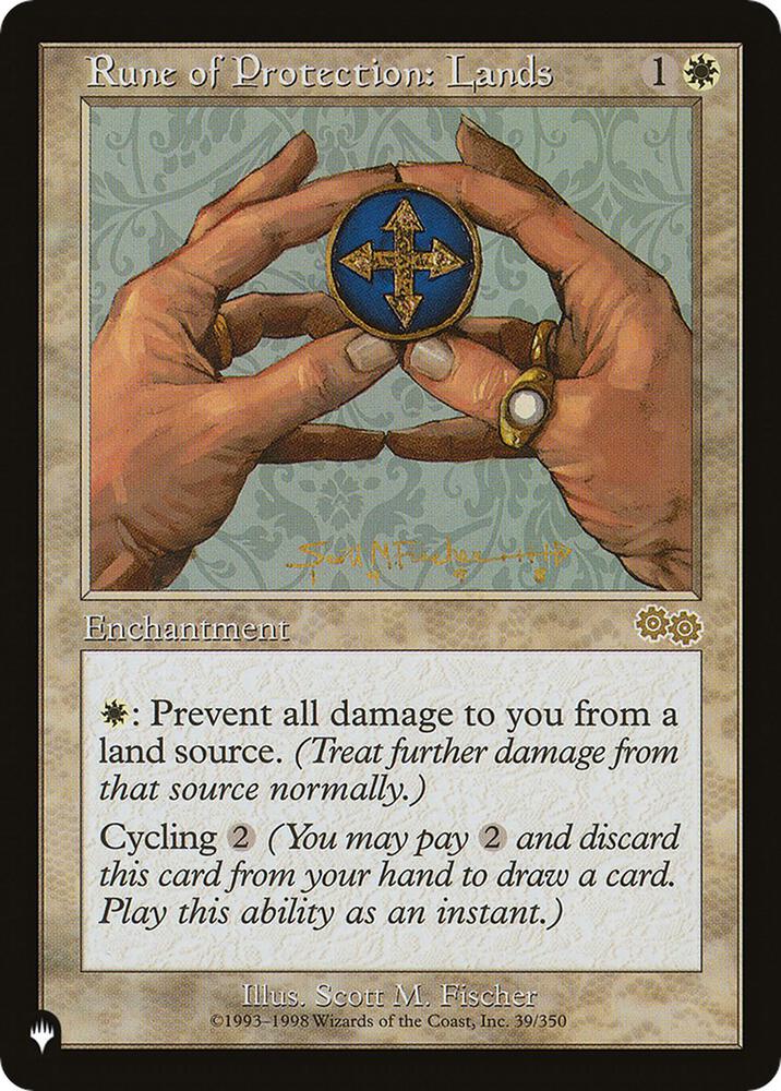 Rune of Protection Lands 39/350 (The List Reprints)  | Good Games Adelaide SA