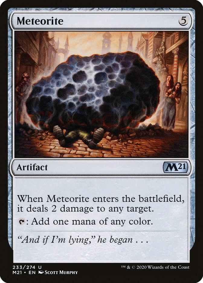 Meteorite 233 (Core Set 2021)  | Good Games Adelaide SA