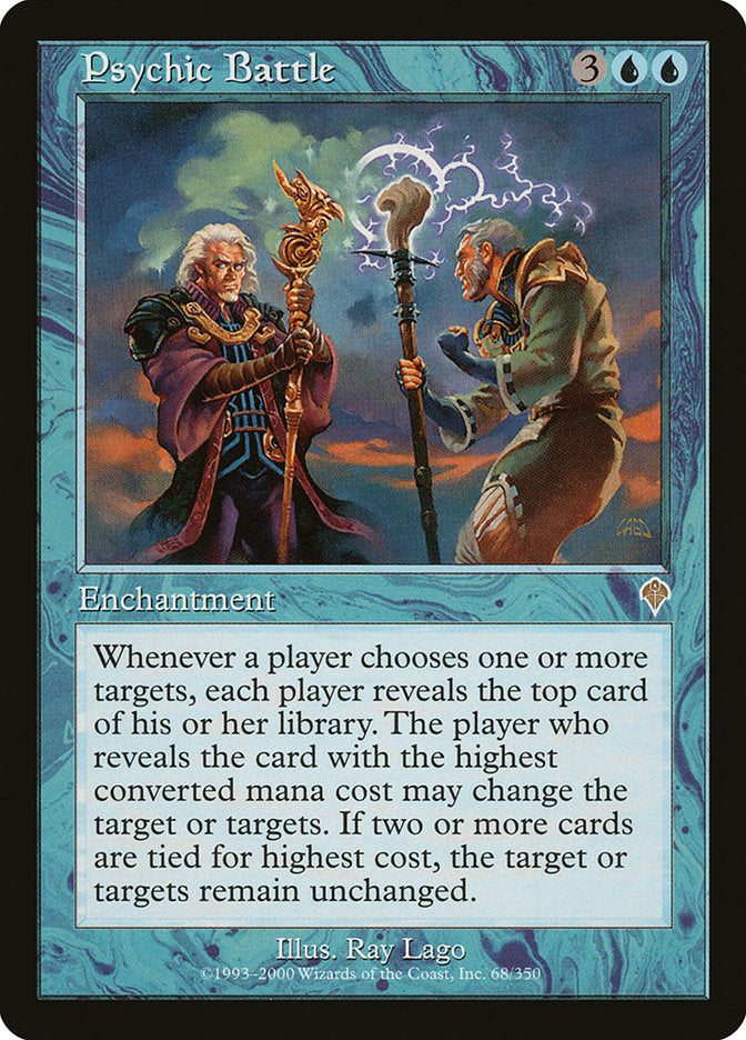 Psychic Battle 68 (Invasion)  - Foil | Good Games Adelaide SA