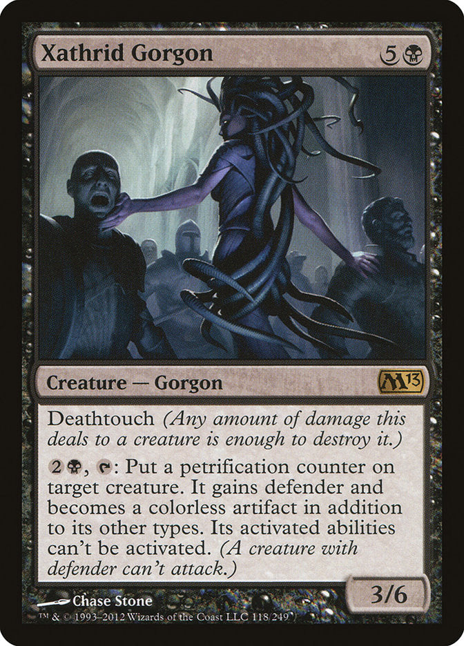 Xathrid Gorgon 118 (Magic 2013 (M13))  - Foil | Good Games Adelaide SA