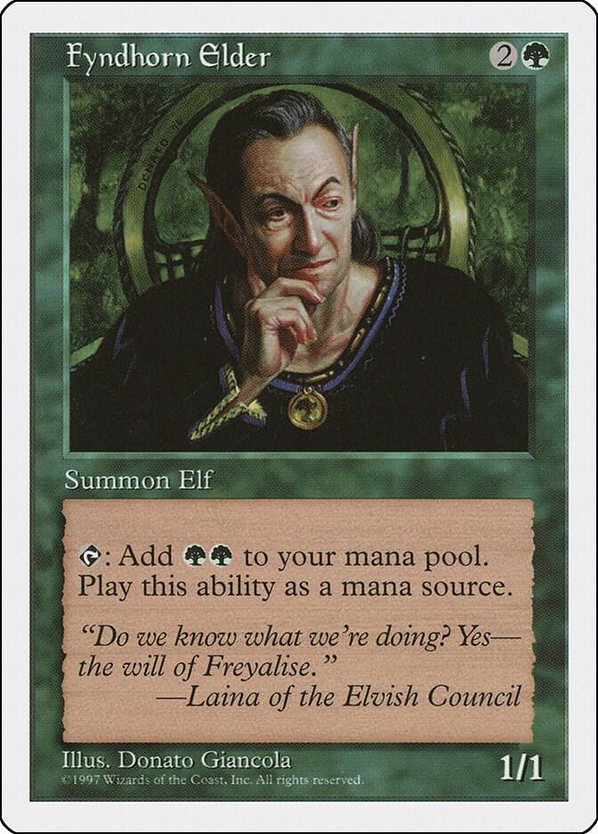 Fyndhorn Elder 297/455 (Fifth Edition)  | Good Games Adelaide SA